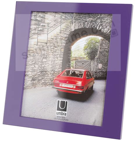 purple 8x10 picture frame